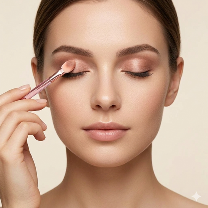 💗 10 Pcs Eyeshadow Blending Brush Set – Soft Makeup Brushes