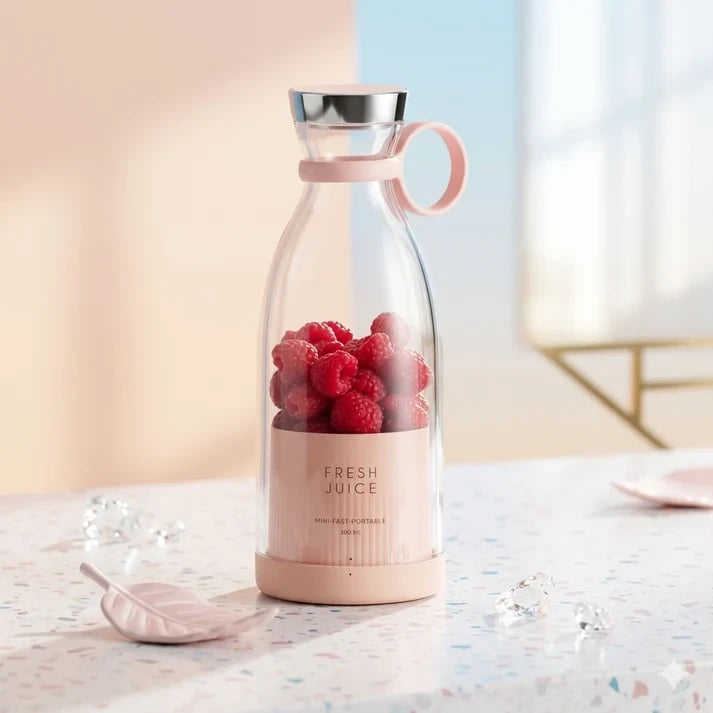 🍓 FreshMix™ Mini Electric Juicer Blender – 350ml Portable