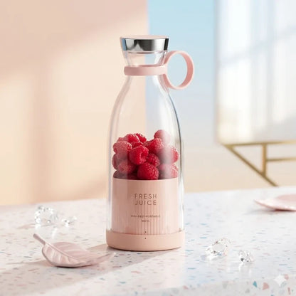 🍓 FreshMix™ Mini Electric Juicer Blender – 350ml Portable