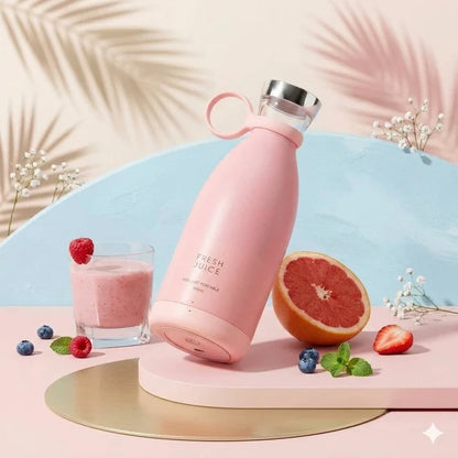 🍓 FreshMix™ Mini Electric Juicer Blender – 350ml Portable